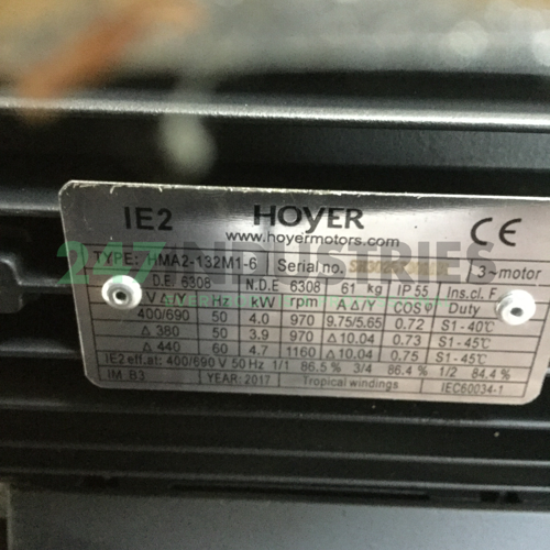 HMA2-132M1-6-B3 Hoyer Image 4