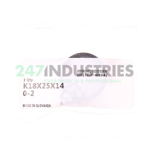 K18X25X14/0-2 INA Image 2