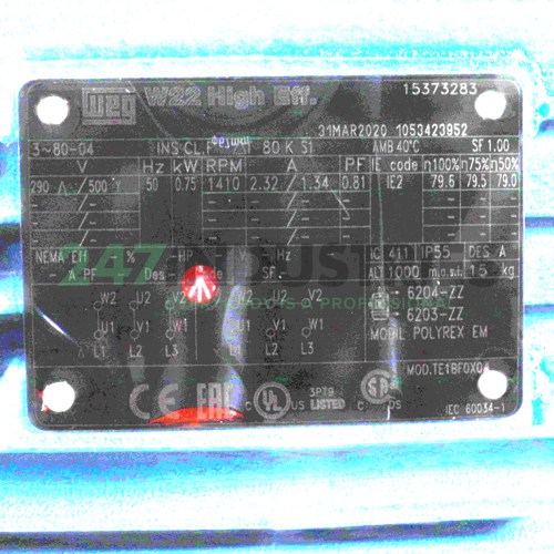 0.75K30CI2804B3 WEG Image 4