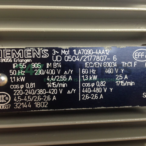 1LA7090-4AA12 Siemens Image 2