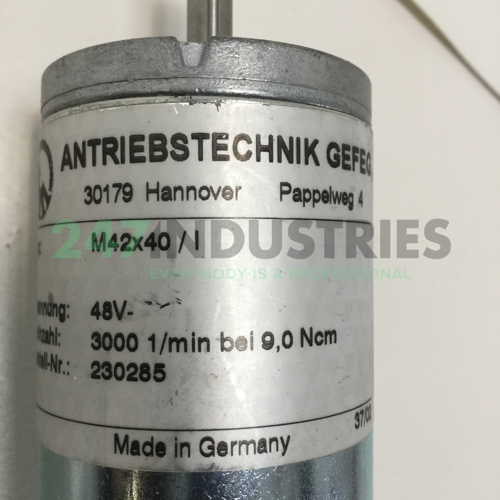 M42X40/I-48V-3000-9 Antriebstechnik Gefeg
