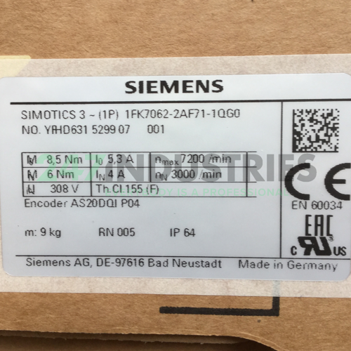 1FK7062-2AF71-1QG0 Siemens Image 4