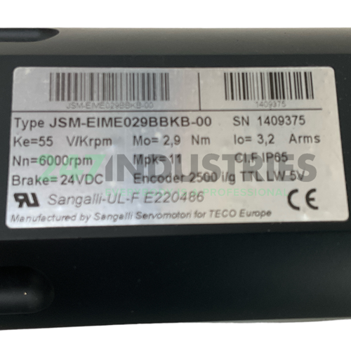 JSM-EIME029BBKB-00 Teco Image 4