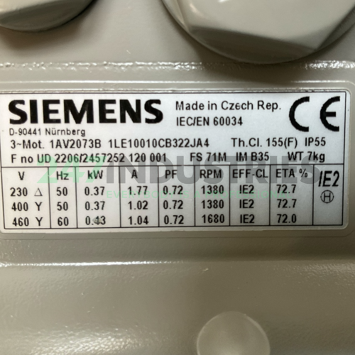 1LE1001-0CB32-2JA4 Siemens Image 4