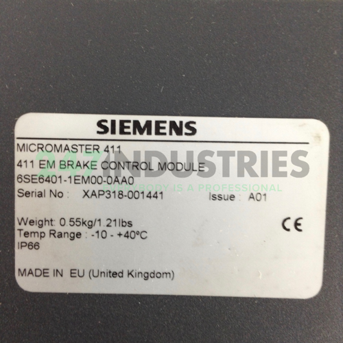 6SE6401-1EM00-0AA0 Siemens Image 2
