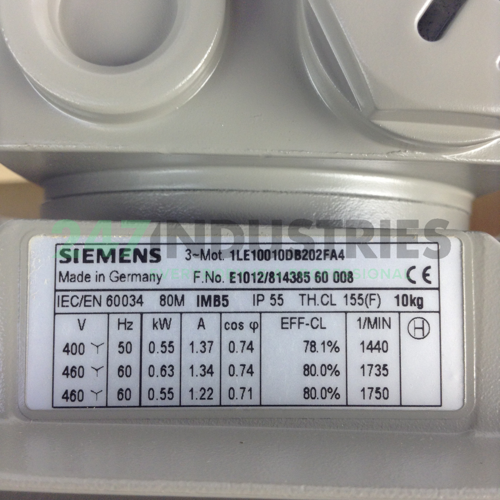 1LE1001-0DB202FA4 Siemens Image 2