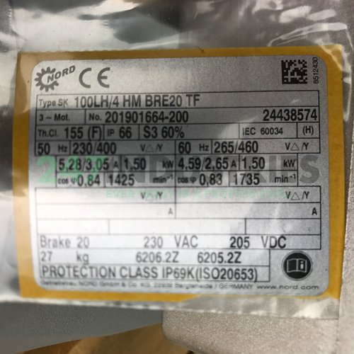 SK100LH/4BRE20 Nord Drive Systems Image 2