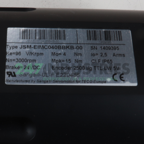 JSM-EIMC040BBKB-00 Teco Image 2