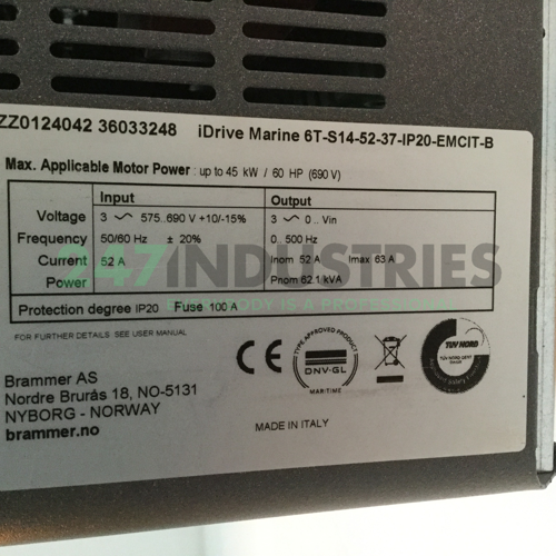 6T-S14-52-37-IP20-EMCIT-B IDRIVE Image 4