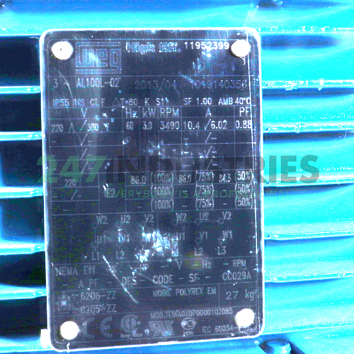 3K31AL3100L2B34 WEG Image 4