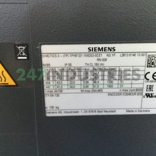 1PH8137-1MD02-0CE1 Siemens Image 4