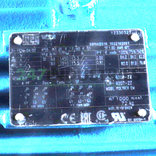 8K31AL0132M4/2B3 WEG Image 4