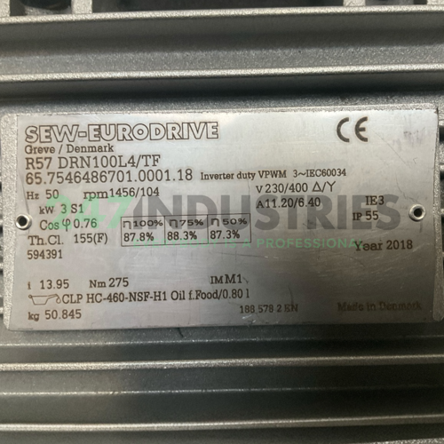 R57DRN100L4/TF SEW-EURODRIVE Image 4