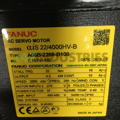 A06B-2266-B100 Fanuc Image 4