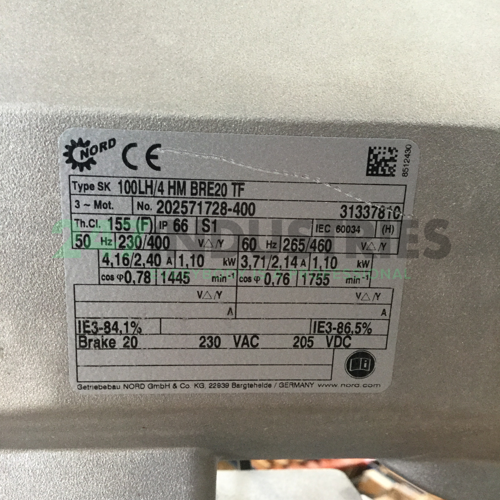 SK1SMI75AZD100LH/4BRE Nord Drive Systems Image 4