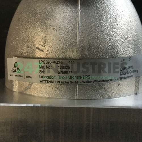 LPK070-M02-5-111 Wittenstein Alpha Image 4