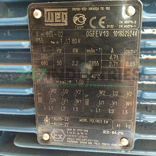 2.2K32CI290LB3EXD WEG Image 4