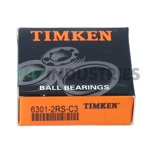 6301 2RS C3 Timken Image 3