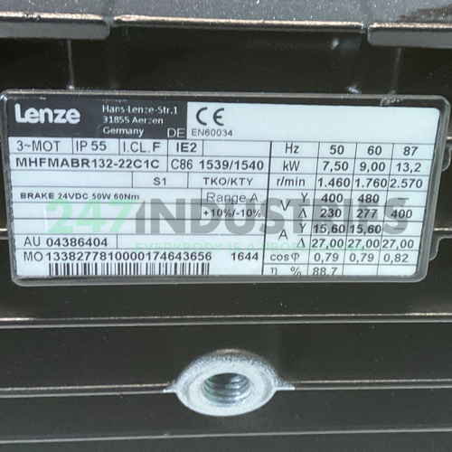 MHFMABR-132-22C1C Lenze Image 4