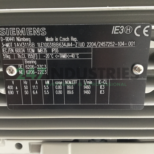 1LE1003-1BB63-4JA4-Z Siemens Image 4