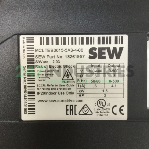 MCLTE-B0015-5A3-4-00 SEW-EURODRIVE Image 4