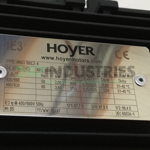 HMA3-100L2-4-B5 Hoyer Image 4