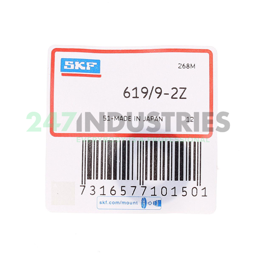 619/9-2Z SKF Image 2
