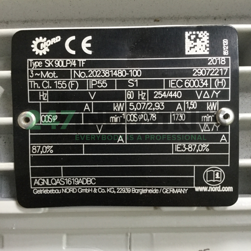 SK20F-90LP/4TF Nord Drive Systems Image 5