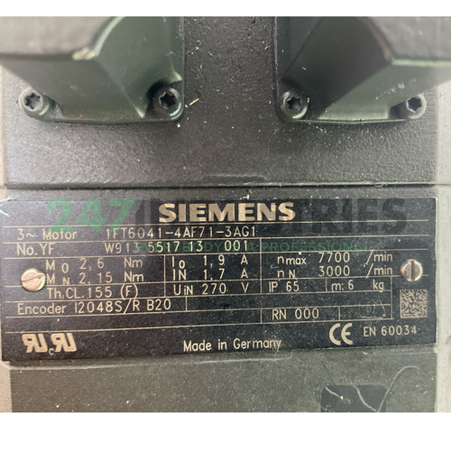 1FT6041-4AF71-3AG1 Siemens Image 4