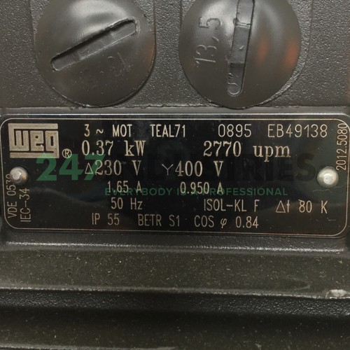 0.37K31AL0712B5 WEG Image 4