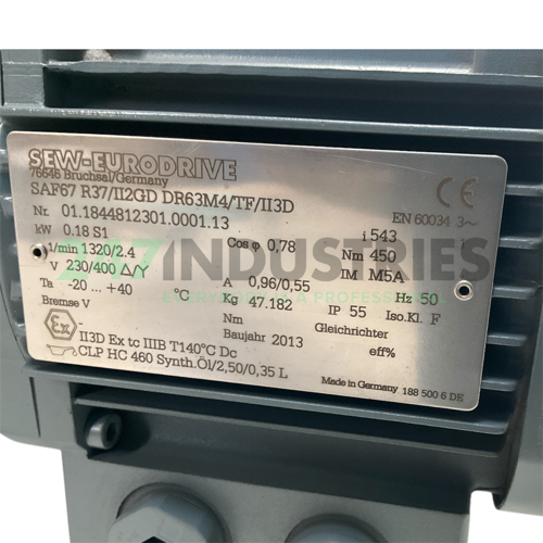 SAF67/R37/DR63M4/TF SEW-EURODRIVE Image 5