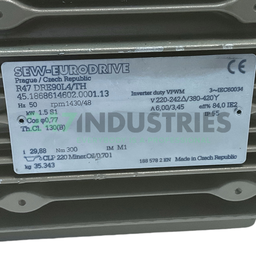 R47DRE90L4/TH SEW-EURODRIVE Image 4