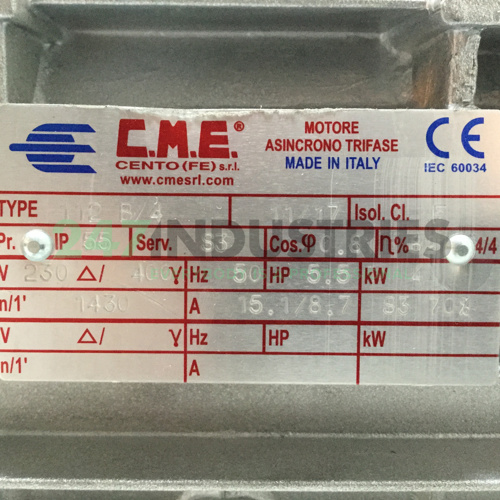 112B/4-B14 Costruzioni Motori Elettrici Image 4