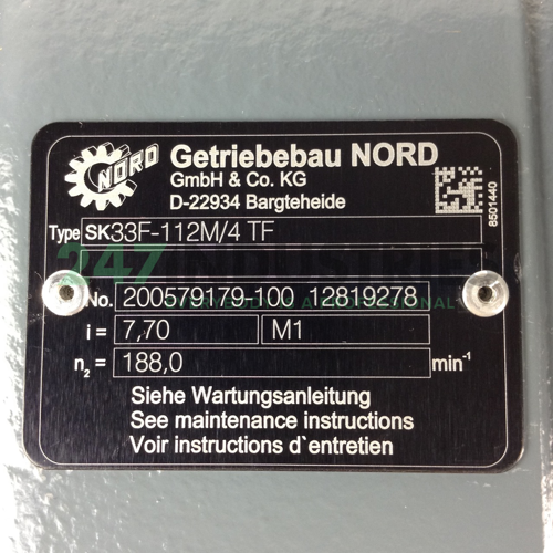 SK33F-112M/4TF Nord Drive Systems Image 2