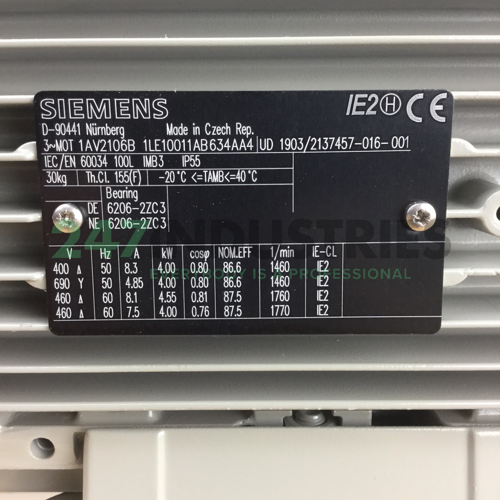 1LE1001-1AB63-4AA4 Siemens Image 2
