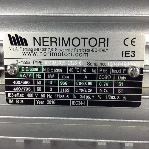 MR13A3019-132S-6-B3 Neri Motori Image 2