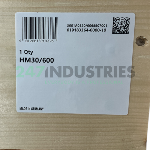 HM30/600 FAG Image 3