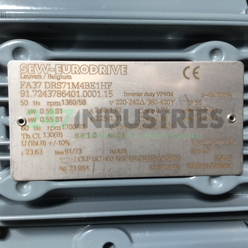 FA37DRS71M4BE1HF SEW-EURODRIVE Image 4