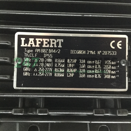 AM80ZBA4/2B3 Lafert Image 4