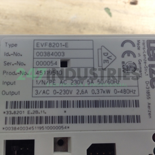 EVF8201-E Lenze