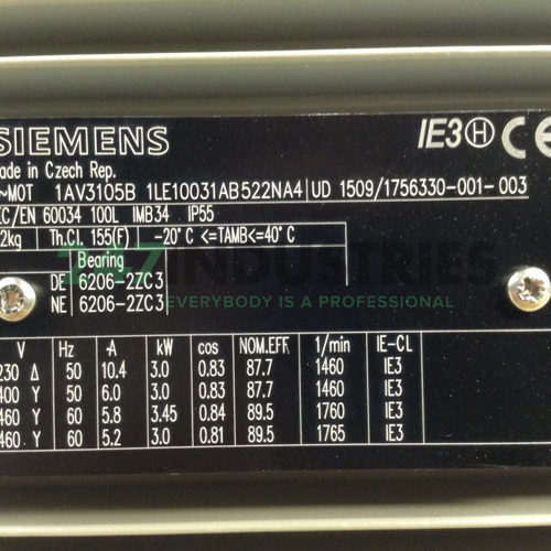 1LE1003-1AB52-2NA4 Siemens Image 2