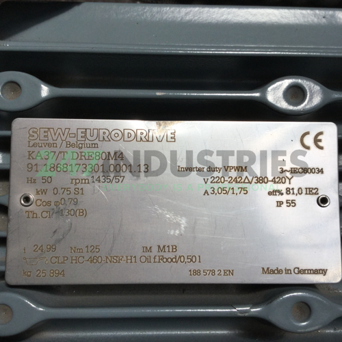 KA37/TDRE80M4 SEW-EURODRIVE Image 4