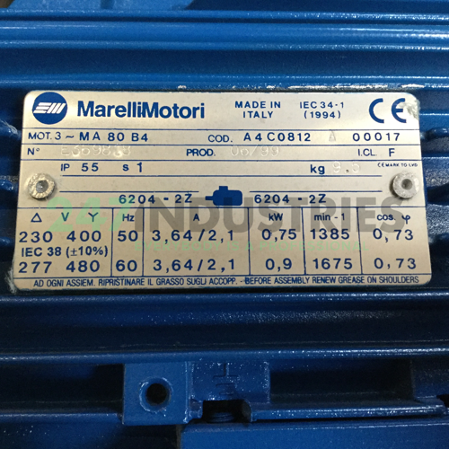 MA80B4-B3 Marelli Motori Image 4