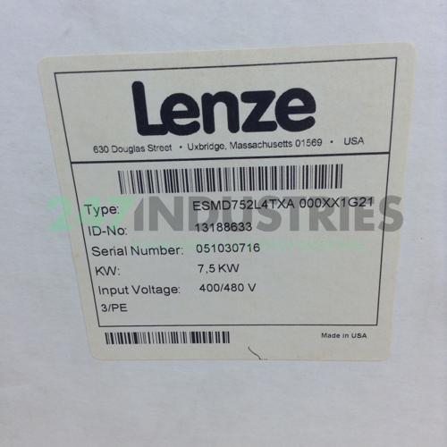 ESMD752L4TXA Lenze Image 8