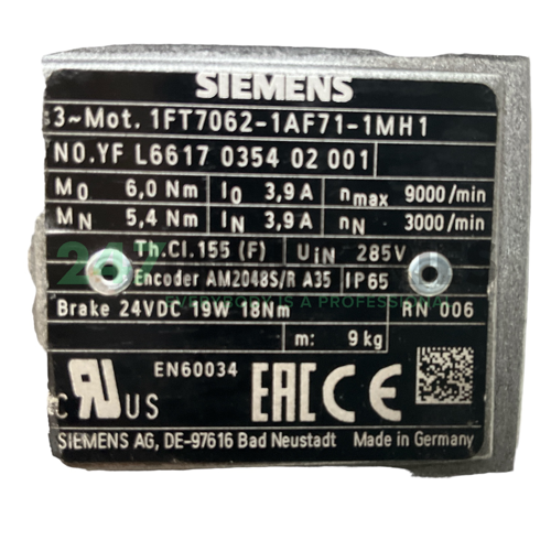 1FT7062-1AF71-1MH1 Siemens Image 4