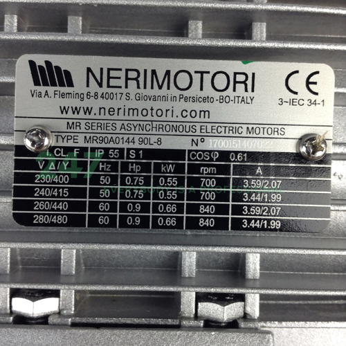 MR90A0144-90L-8-B3 Neri Motori Image 2