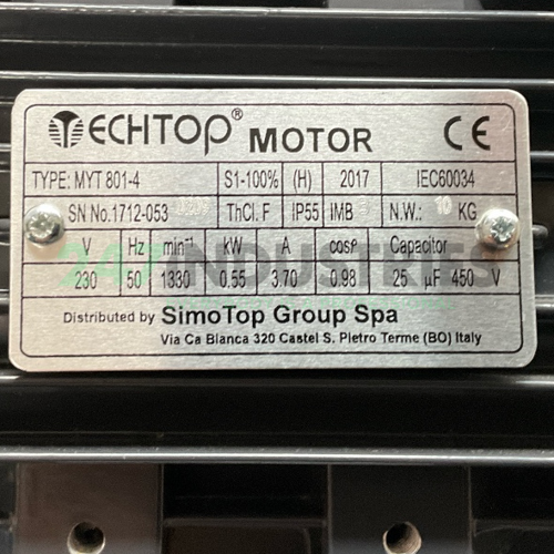 MYT801-4-B5 TechTop Motor Image 4