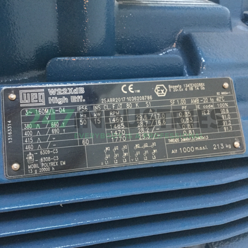 15K32CI2160ML4B352G WEG Image 4