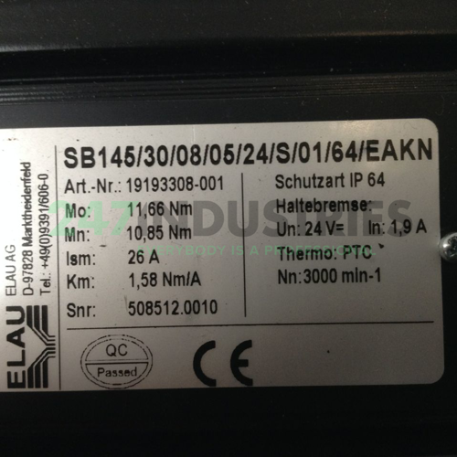 SB145/30/08/05/24/S/01/6 Elau