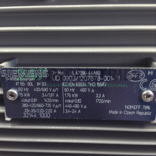 1LA7096-4AA60 Siemens Image 2